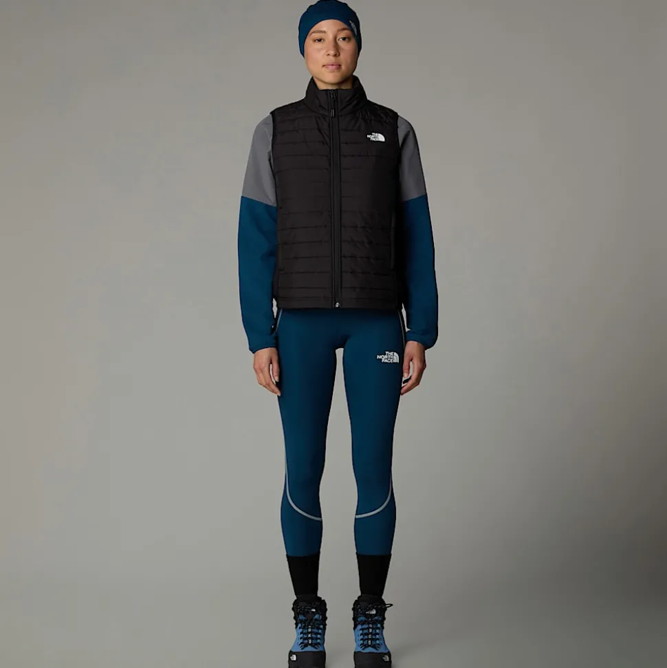 Outlet The North Face Canyonlands Hybrid Vest Til Damer TNF Black-NPF