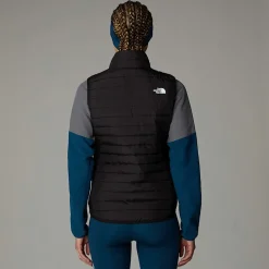 Outlet The North Face Canyonlands Hybrid Vest Til Damer TNF Black-NPF