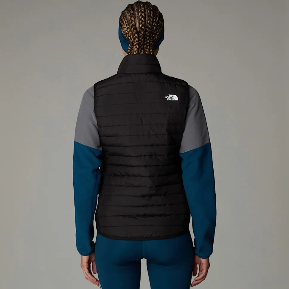 Outlet The North Face Canyonlands Hybrid Vest Til Damer TNF Black-NPF
