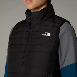 Outlet The North Face Canyonlands Hybrid Vest Til Damer TNF Black-NPF
