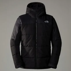 Store The North Face Circular Synthetic Jakke Med Hætte Til Herrer TNF Black-TNF Black-NPF