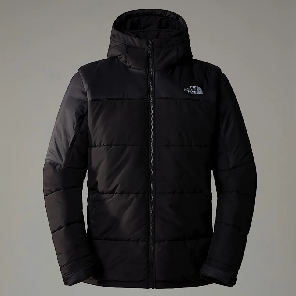 Store The North Face Circular Synthetic Jakke Med Hætte Til Herrer TNF Black-TNF Black-NPF