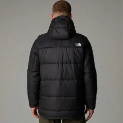 Store The North Face Circular Synthetic Jakke Med Hætte Til Herrer TNF Black-TNF Black-NPF