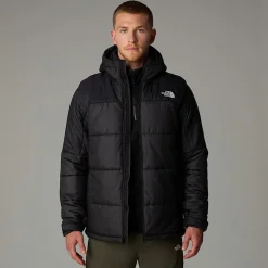 Store The North Face Circular Synthetic Jakke Med Hætte Til Herrer TNF Black-TNF Black-NPF