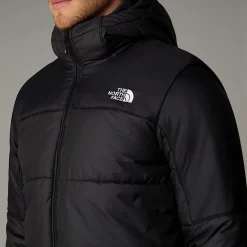 Store The North Face Circular Synthetic Jakke Med Hætte Til Herrer TNF Black-TNF Black-NPF