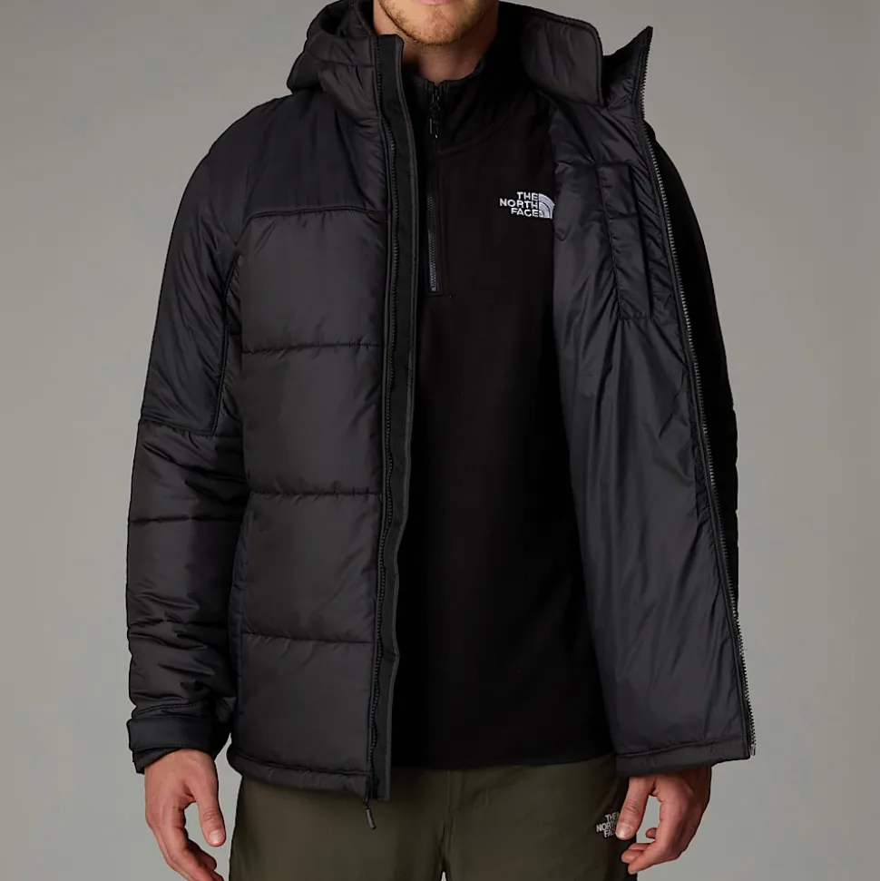 Store The North Face Circular Synthetic Jakke Med Hætte Til Herrer TNF Black-TNF Black-NPF