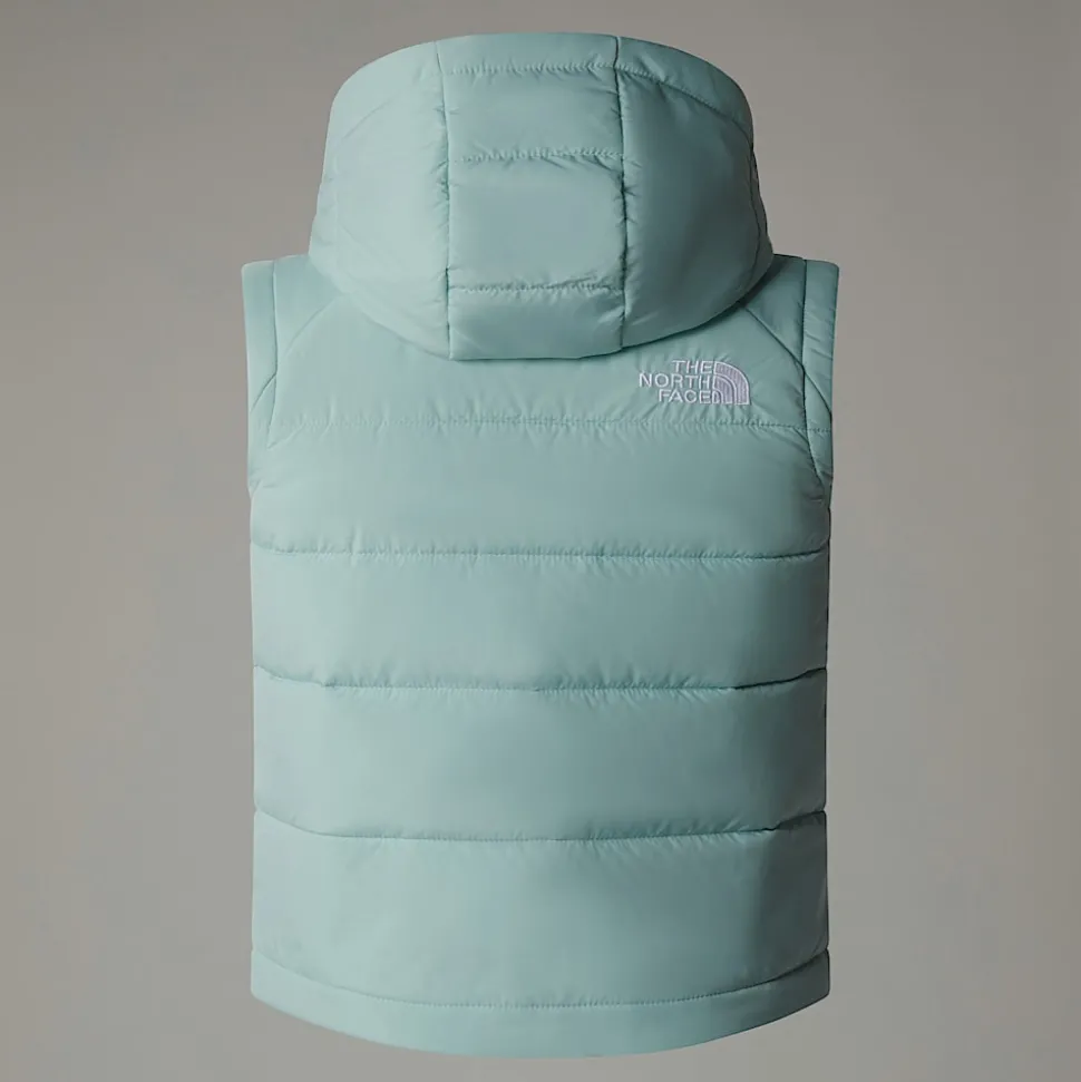 Clearance The North Face Circular Vest Med Hætte Til Børn Muted Pine