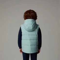 Clearance The North Face Circular Vest Med Hætte Til Børn Muted Pine