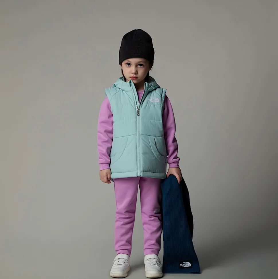 Clearance The North Face Circular Vest Med Hætte Til Børn Muted Pine