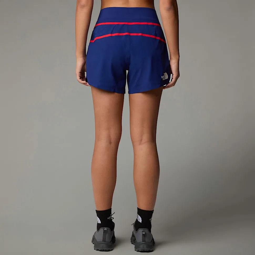 Outlet The North Face Comp Shorts Til Damer FLAG BLUE