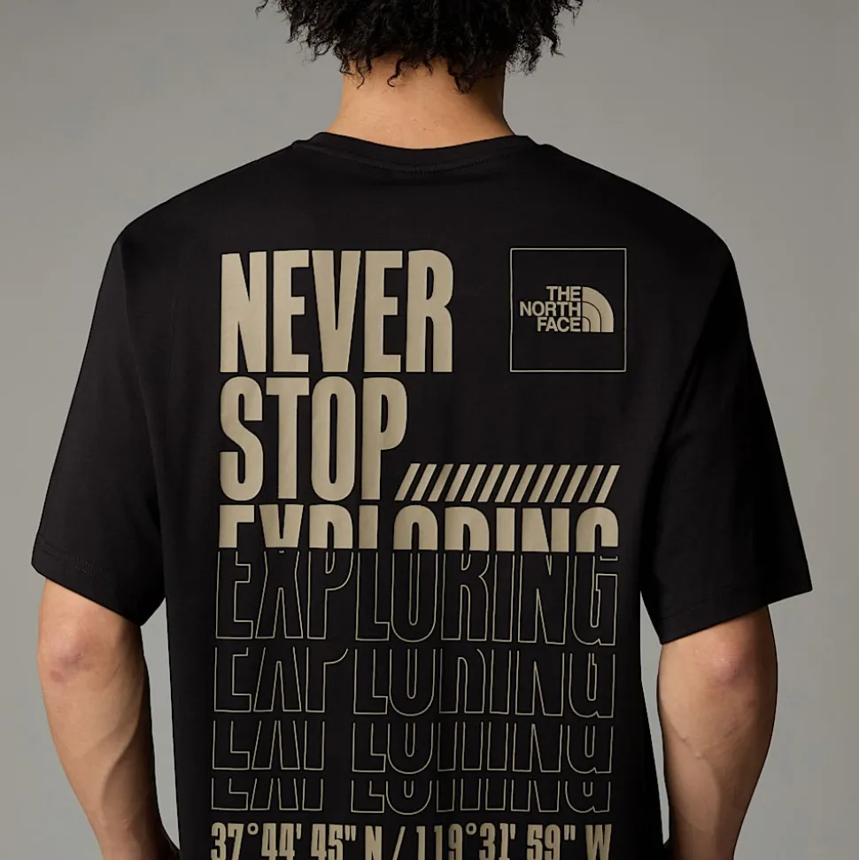 Shop The North Face Coordinates T-shirt Til Herrer TNF Black