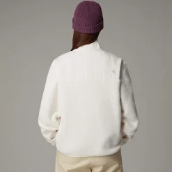 Discount The North Face Cragmont 1/4 Neck Fleece Til Damer White Dune