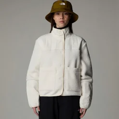 Discount The North Face Cragmont Fleecejakke Til Damer White Dune