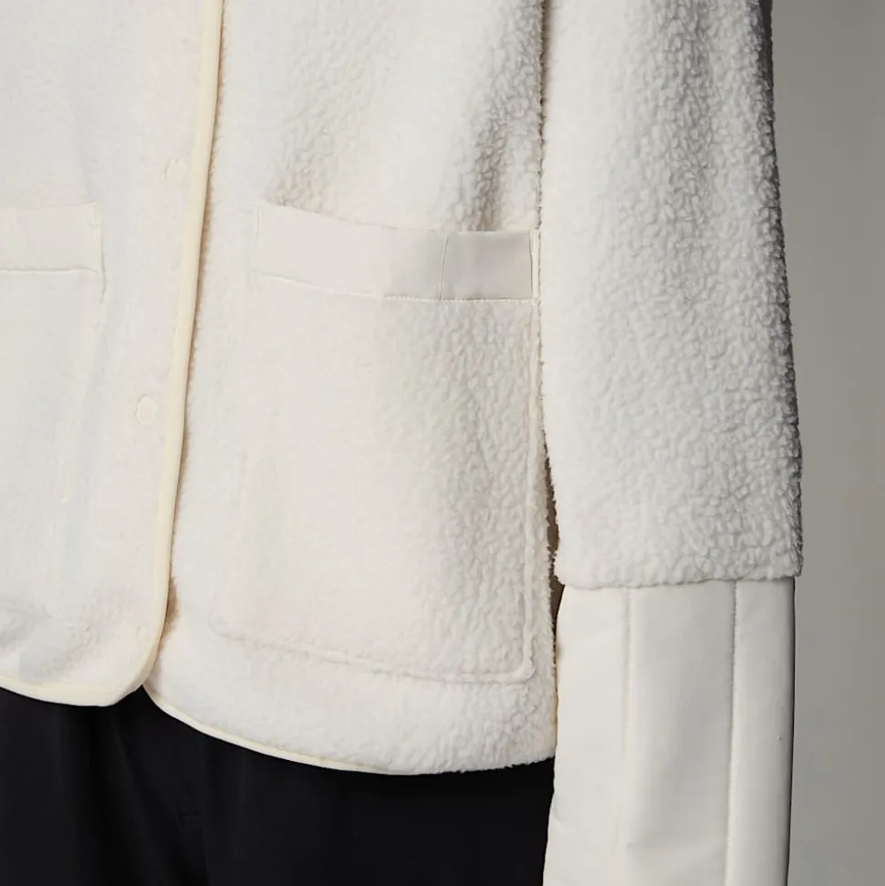 Discount The North Face Cragmont Fleecejakke Til Damer White Dune