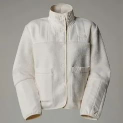 Discount The North Face Cragmont Fleecejakke Til Damer White Dune
