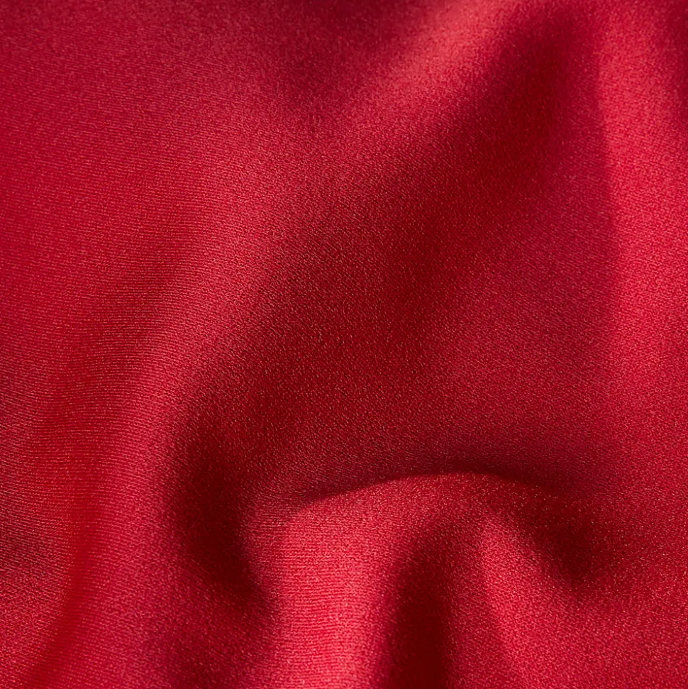 Best Sale The North Face Crest Fleece Med Lynlås Til Herrer Garnet Red-TNF Black