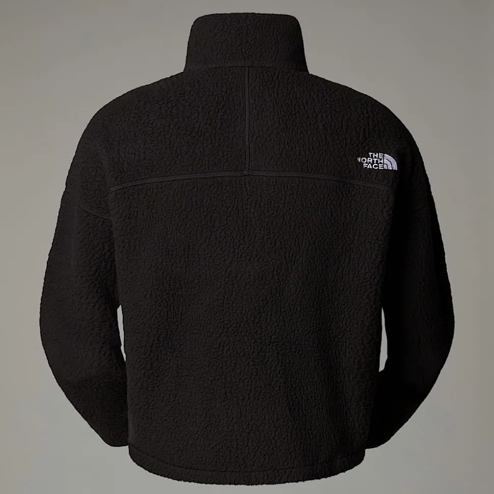 Online The North Face Cropped High Pile Fleece Til Damer TNF Black-NPF