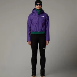 Store The North Face Cropped Quest Jakke Til Damer Peak Purple