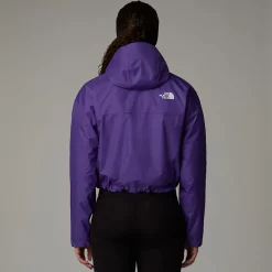 Store The North Face Cropped Quest Jakke Til Damer Peak Purple