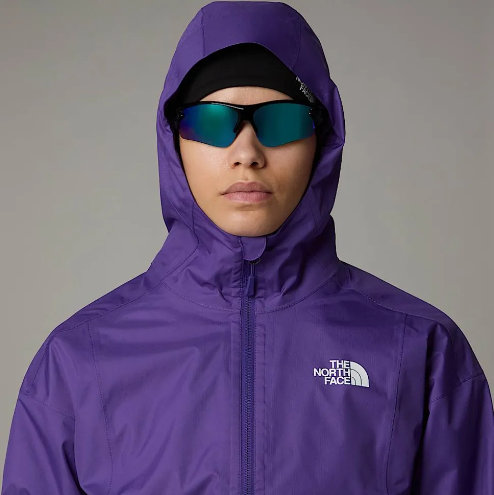 Store The North Face Cropped Quest Jakke Til Damer Peak Purple