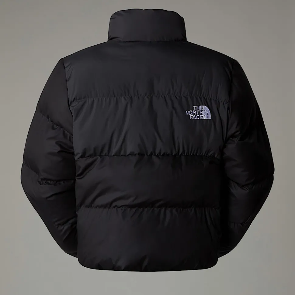 Best Sale The North Face Cropped Saikuru Jakke Til Damer TNF Black-Asphalt Grey