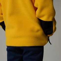 Fashion The North Face Denali Jakke Til Børn Summit Gold