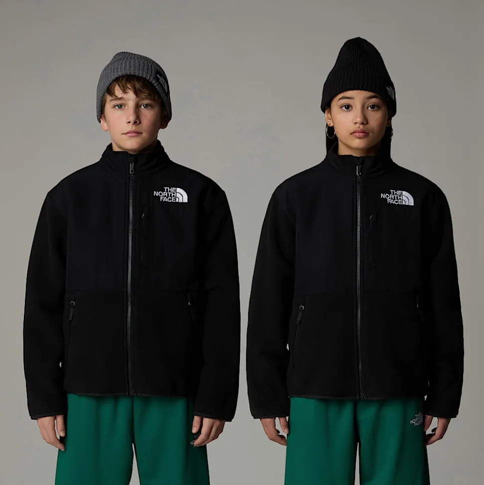 Best Sale The North Face Denali Jakke Til Unge TNF Black