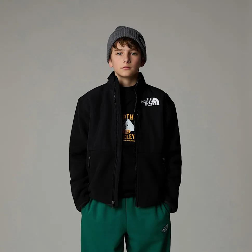 Best Sale The North Face Denali Jakke Til Unge TNF Black