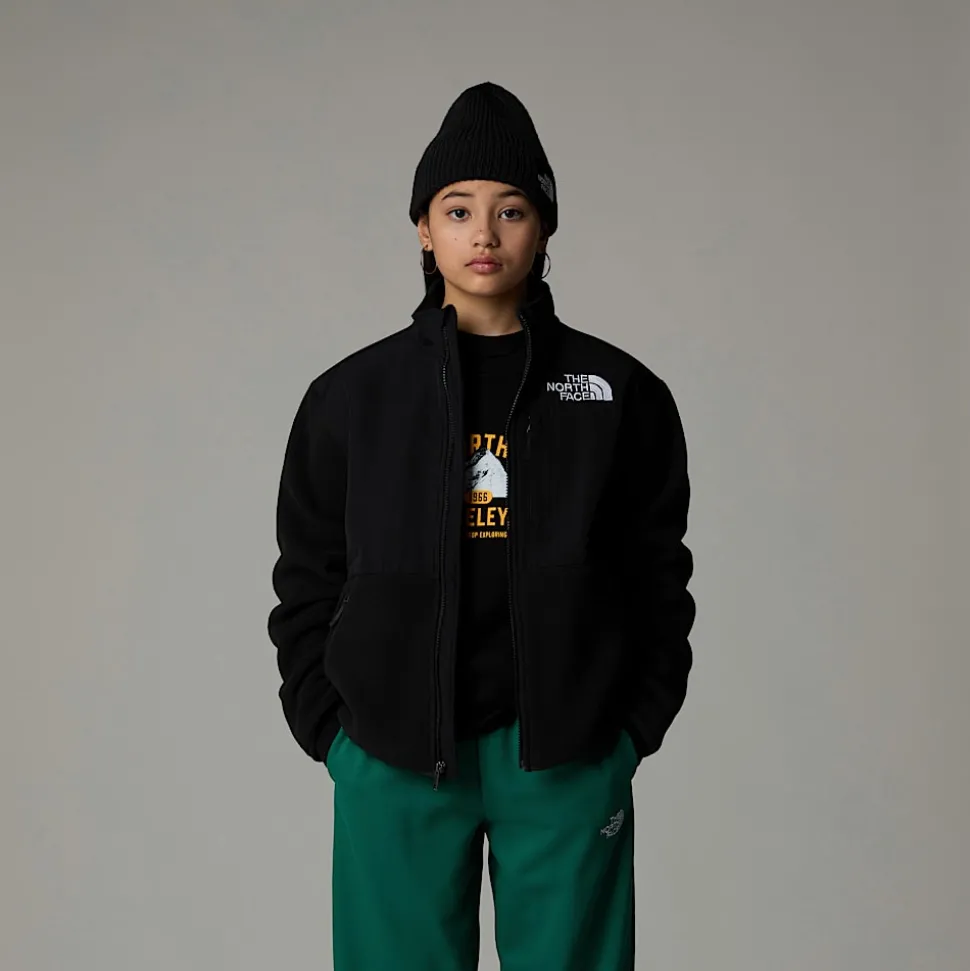 Best Sale The North Face Denali Jakke Til Unge TNF Black