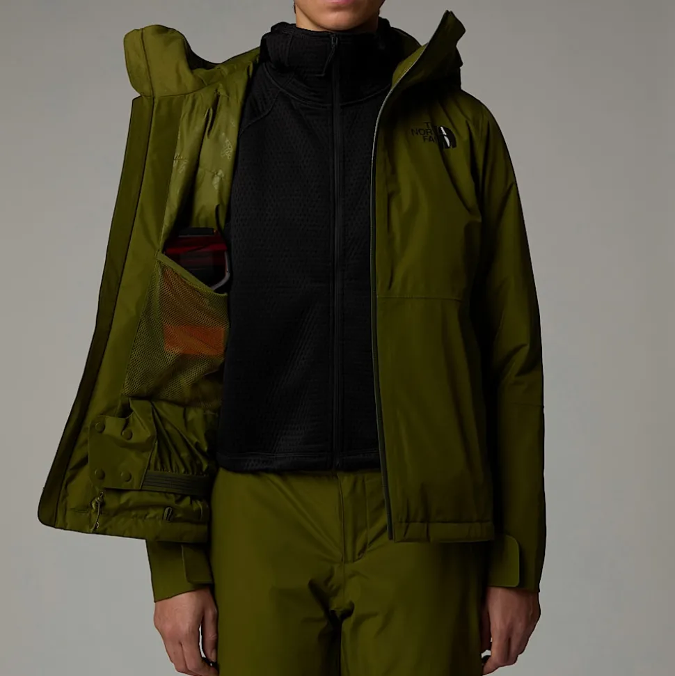 Fashion The North Face Descendit Jakke Til Damer Forest Olive