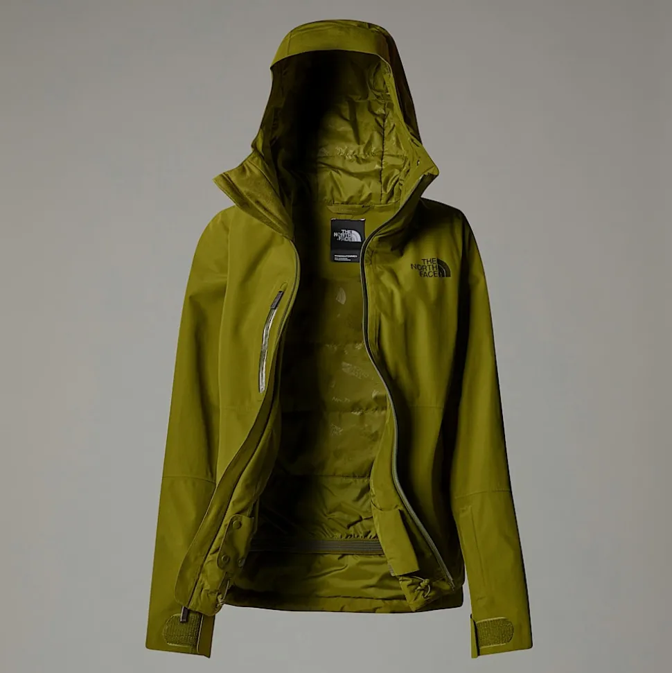 Fashion The North Face Descendit Jakke Til Damer Forest Olive