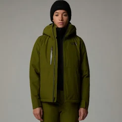 Fashion The North Face Descendit Jakke Til Damer Forest Olive