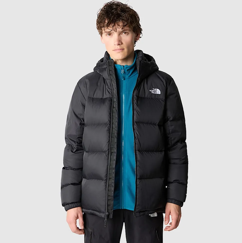 Clearance The North Face Diablo Dunjakke Med Hætte Til Herrer TNF Black-TNF Black