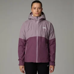 Best Sale The North Face Diablo Dynamic Zip-In Jakke Til Damer Purple Chalk-Midnight Mauve