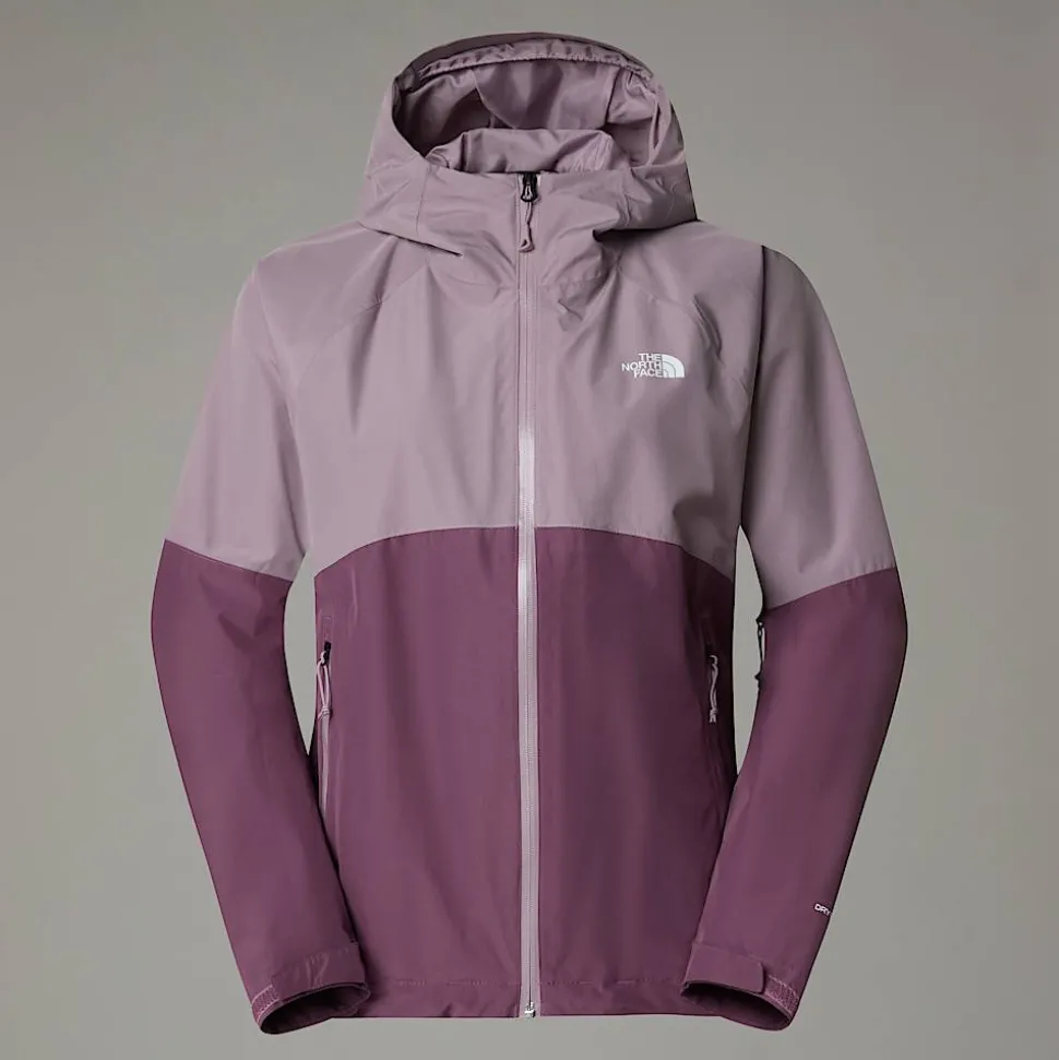 Best Sale The North Face Diablo Dynamic Zip-In Jakke Til Damer Purple Chalk-Midnight Mauve