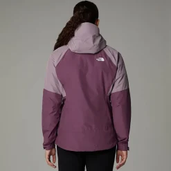 Best Sale The North Face Diablo Dynamic Zip-In Jakke Til Damer Purple Chalk-Midnight Mauve