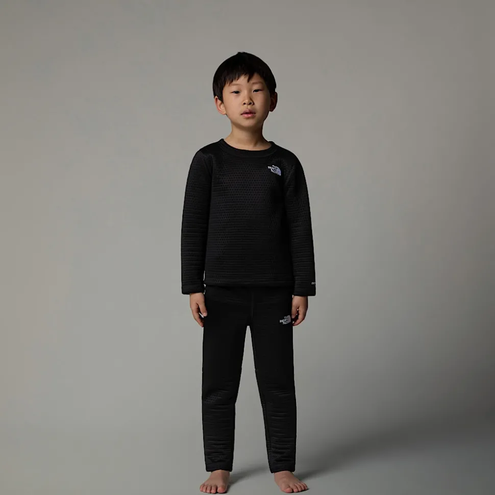 Shop The North Face DotKnit Thermal Baselayer Sæt Til Børn TNF Black