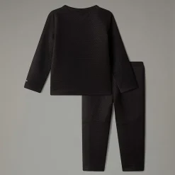 Shop The North Face DotKnit Thermal Baselayer Sæt Til Børn TNF Black
