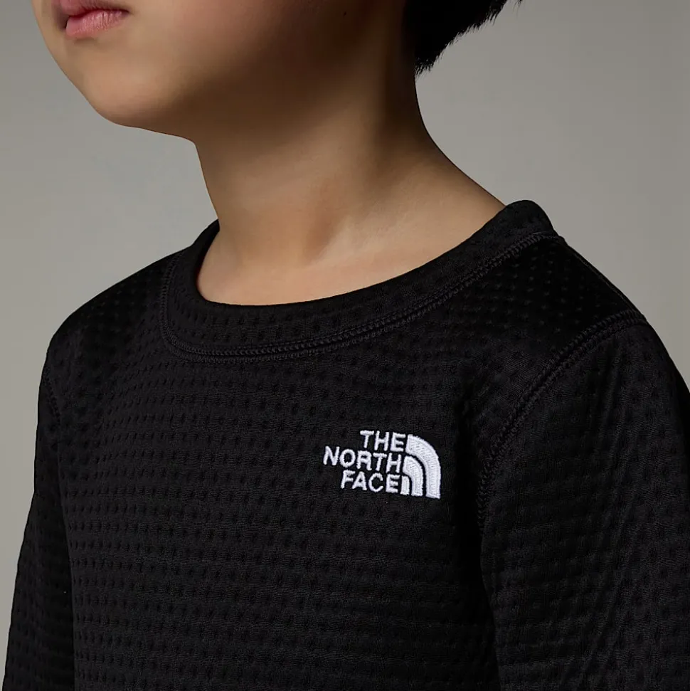 Shop The North Face DotKnit Thermal Baselayer Sæt Til Børn TNF Black
