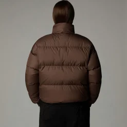 Hot The North Face Down Paralta Puffer Jakke Til Damer Smokey Brown