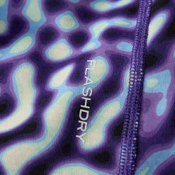 Best The North Face Dragline Baselayer T-shirt Med Lange ærmer Til Damer Peak Purple The Lift Print