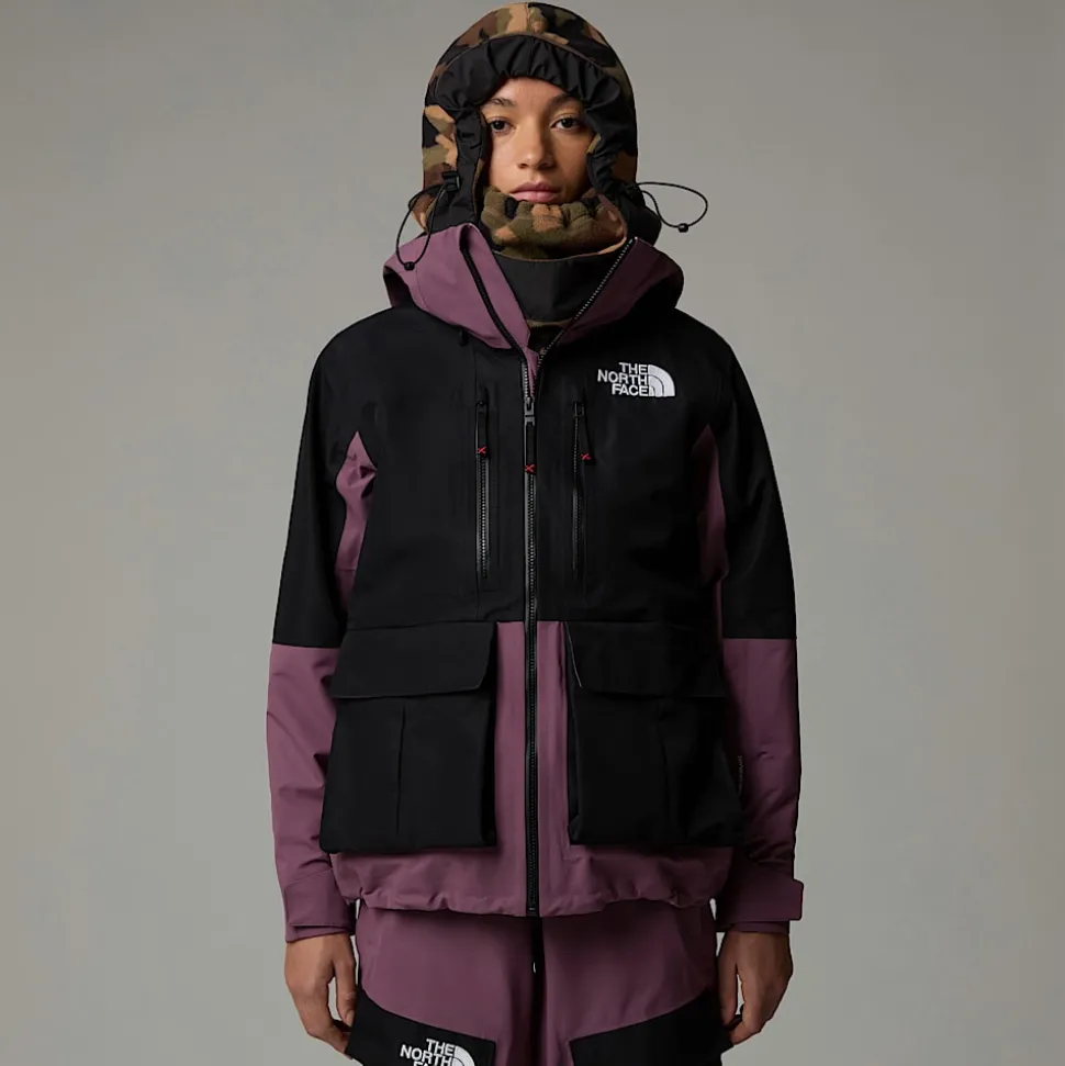 Hot The North Face Dragline Jakke Til Damer TNF Black-Midnight Mauve