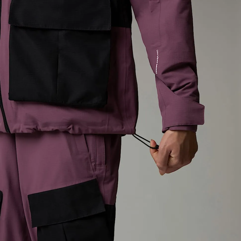 Hot The North Face Dragline Jakke Til Damer TNF Black-Midnight Mauve