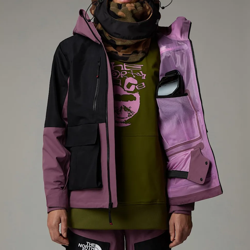 Hot The North Face Dragline Jakke Til Damer TNF Black-Midnight Mauve