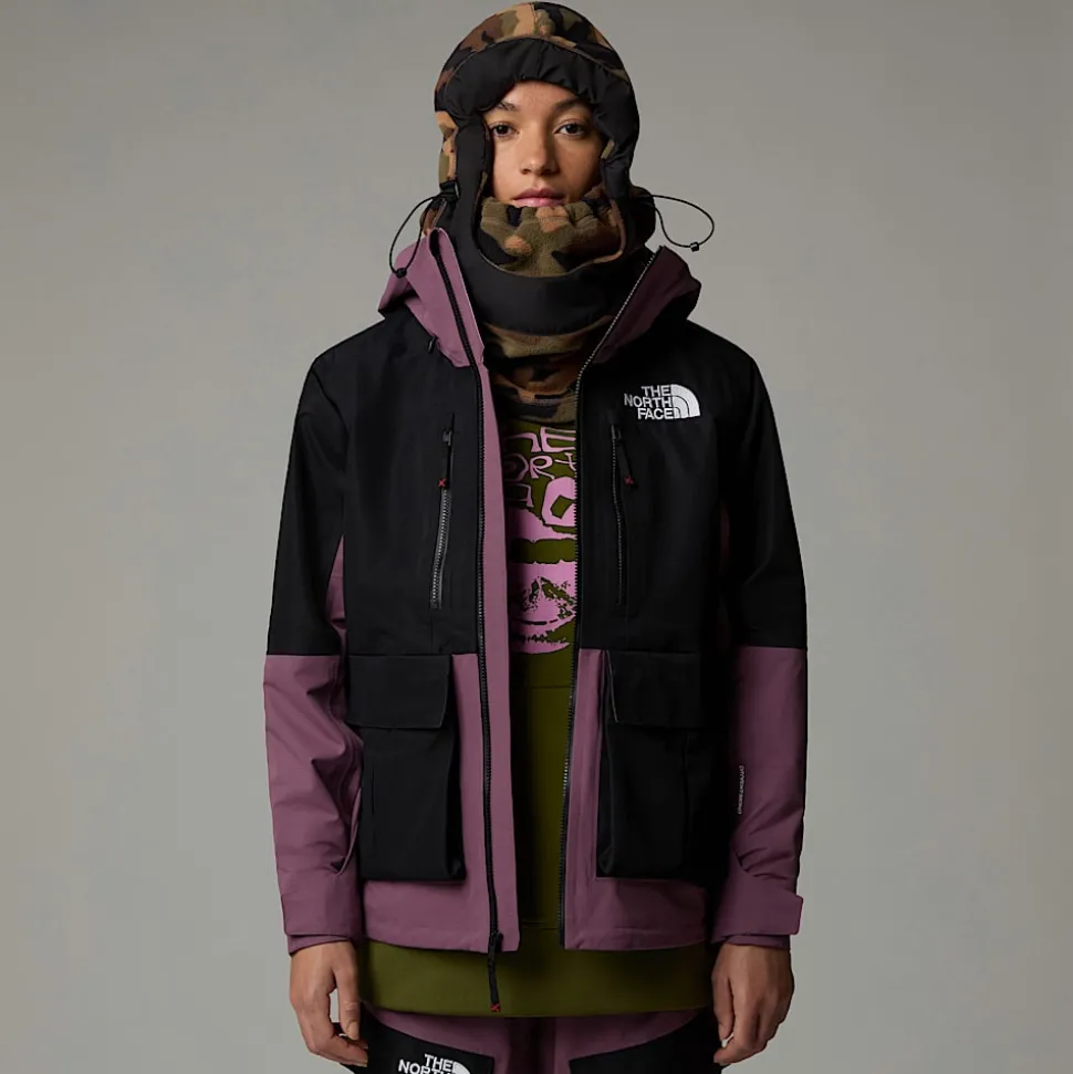 Hot The North Face Dragline Jakke Til Damer TNF Black-Midnight Mauve