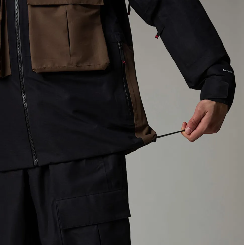 Hot The North Face Dragline Jakke Til Herrer TNF Black-Smokey Brown