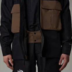 Hot The North Face Dragline Jakke Til Herrer TNF Black-Smokey Brown