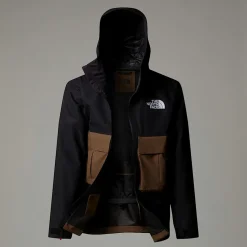 Hot The North Face Dragline Jakke Til Herrer TNF Black-Smokey Brown