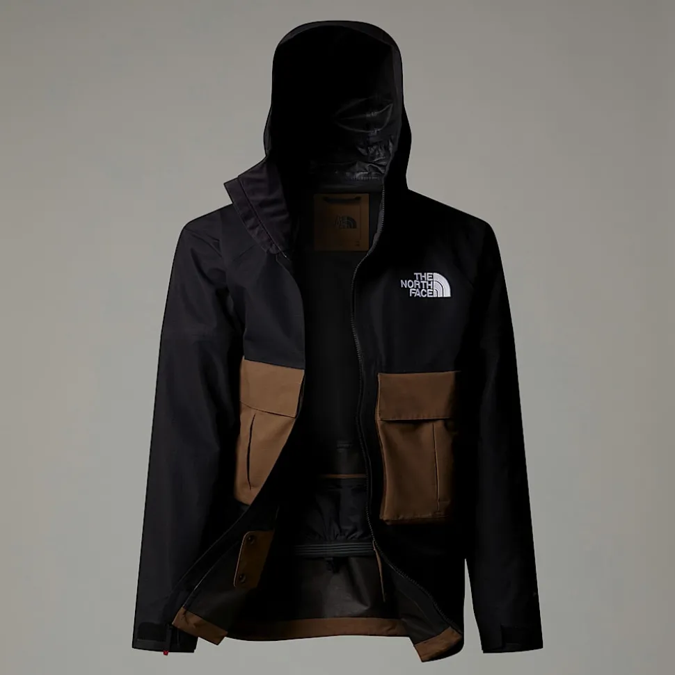 Hot The North Face Dragline Jakke Til Herrer TNF Black-Smokey Brown