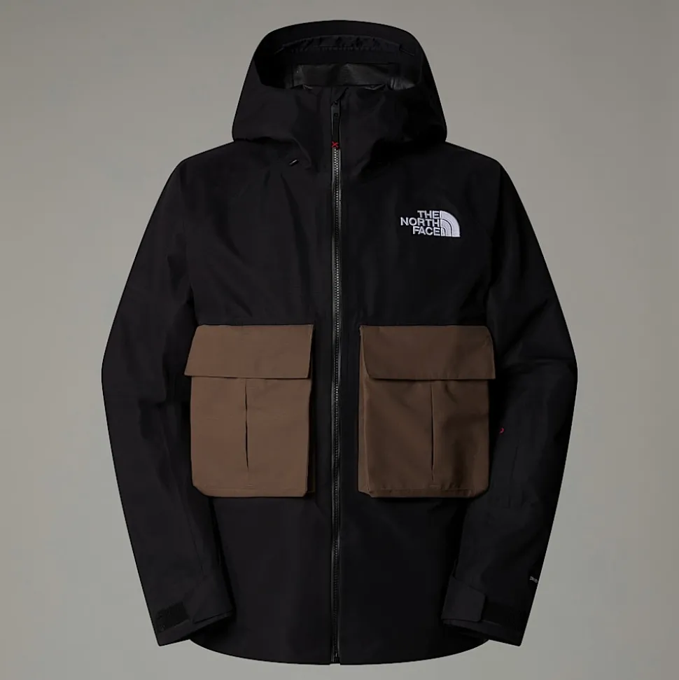 Hot The North Face Dragline Jakke Til Herrer TNF Black-Smokey Brown